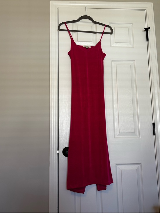 Charmed Hearts Dresses & Skirts - Fuchsia Maxi Slip Dress with Spaghetti Straps